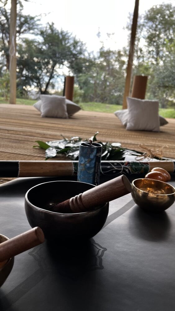 nidra yoga outdoors